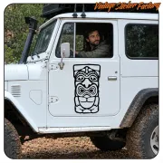 TIKI -6 AUFKLEBER. KAUFEN SIE VINYLAUFKLEBER.