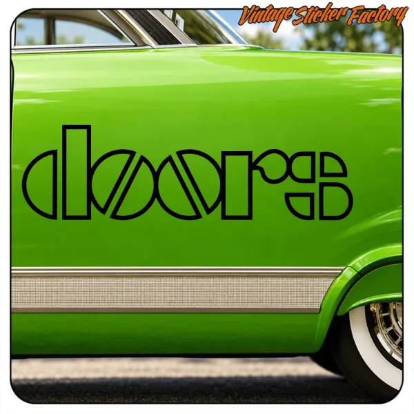 THE DOORS STICKER. BUY VINYL STICKERS.
