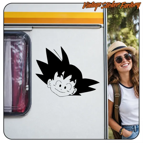 GOKU -2 AUFKLEBER. KAUFEN SIE VINYLAUFKLEBER.