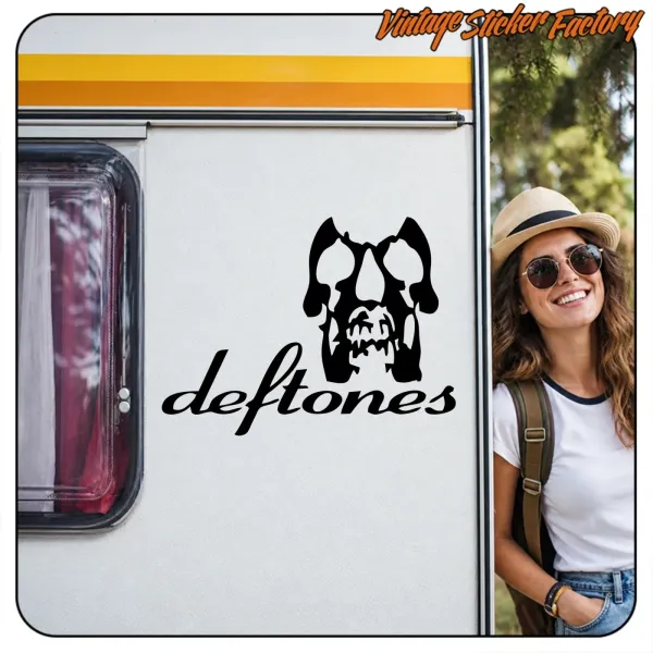 DEFTONES AUFKLEBER. KAUFEN SIE VINYLAUFKLEBER.