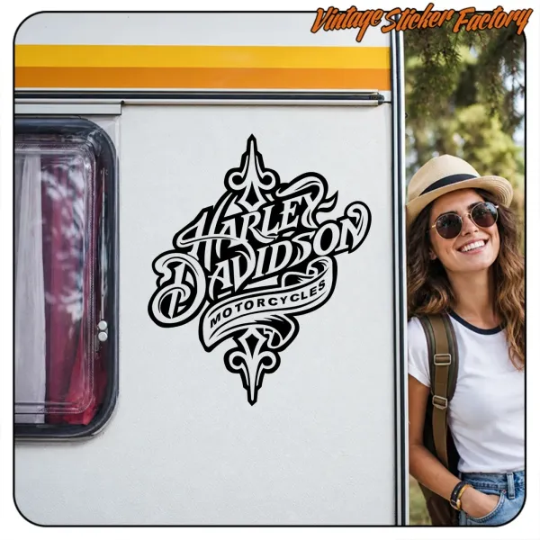 HARLEY DAVIDSON -10 AUFKLEBER. KAUFEN SIE VINYLAUFKLEBER.