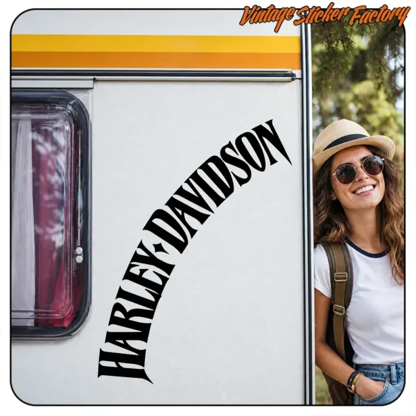 HARLEY DAVIDSON - 12 STICKER. BUY VINYL STICKERS.