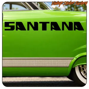 Pegatina SANTANA. Comprar pegatinas.