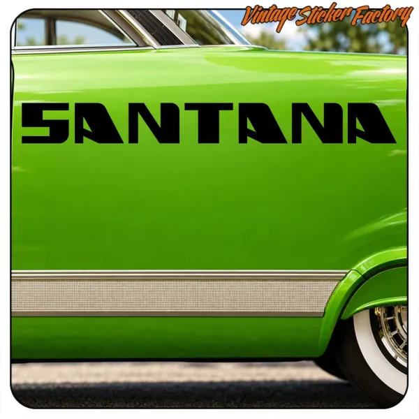 SANTANA STICKER. BUY VINYL STICKERS.