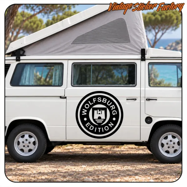 Wolfsburg Edition sticker | Vinyl decal for Volkswagen car