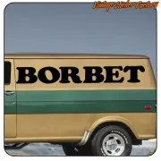 AUTOCOLLANT BORBET. ACHETEZ DES AUTOCOLLANTS EN VINYLE.