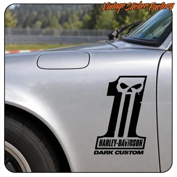 AUTOCOLLANT HARLEY DAVIDSON -3. ACHETEZ DES AUTOCOLLANTS EN VINYLE.