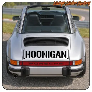 AUTOCOLLANT HOONIGAN. ACHETEZ DES AUTOCOLLANTS EN VINYLE.
