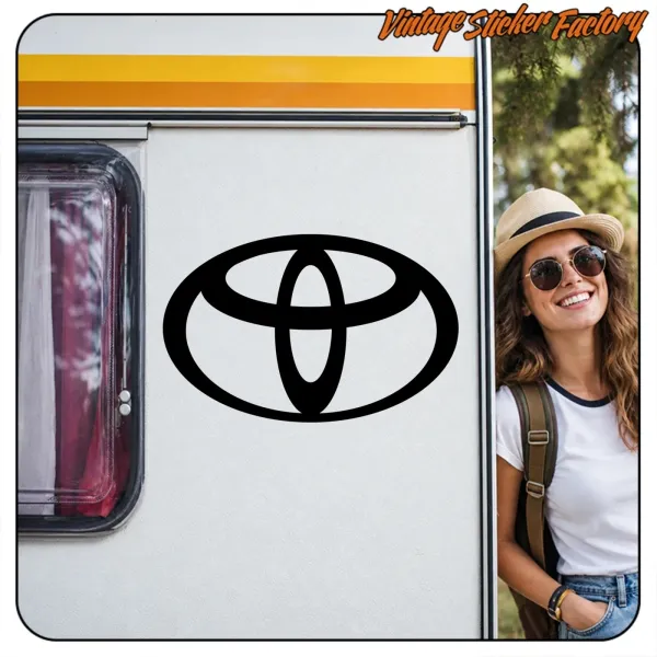 TOYOTA STICKER. BUY VINYL STICKERS.