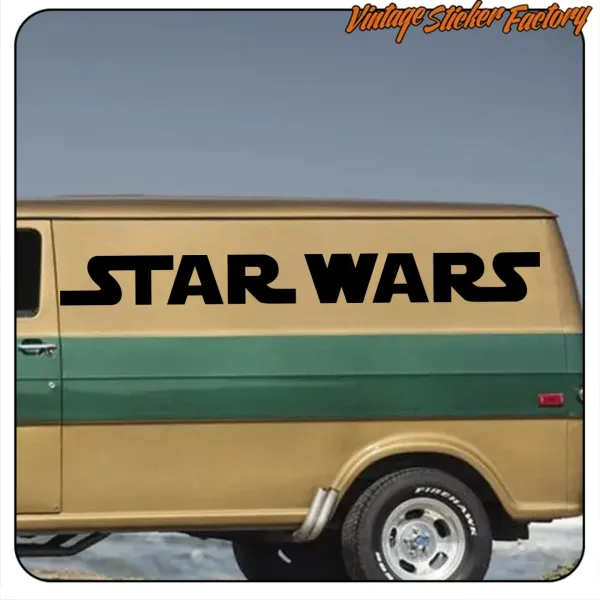 STAR WARS -LOGO AUFKLEBER. KAUFEN SIE VINYLAUFKLEBER.