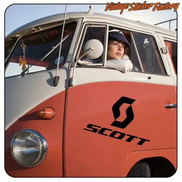 SCOOT AUFKLEBER. KAUFEN SIE VINYLAUFKLEBER.