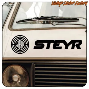 STEYR AUFKLEBER. KAUFEN SIE VINYLAUFKLEBER.
