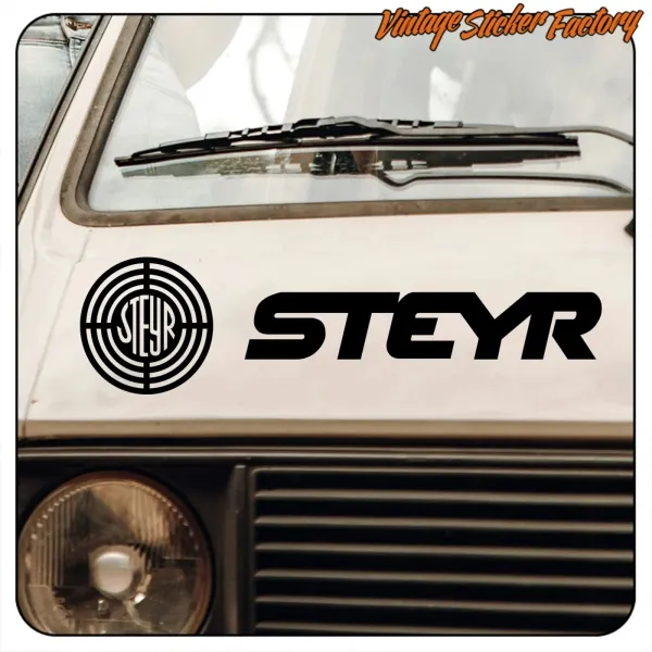 STEYR AUFKLEBER. KAUFEN SIE VINYLAUFKLEBER.