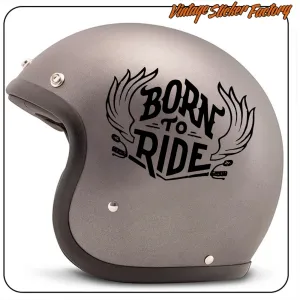 BORN TO RIDE' STICKERS.