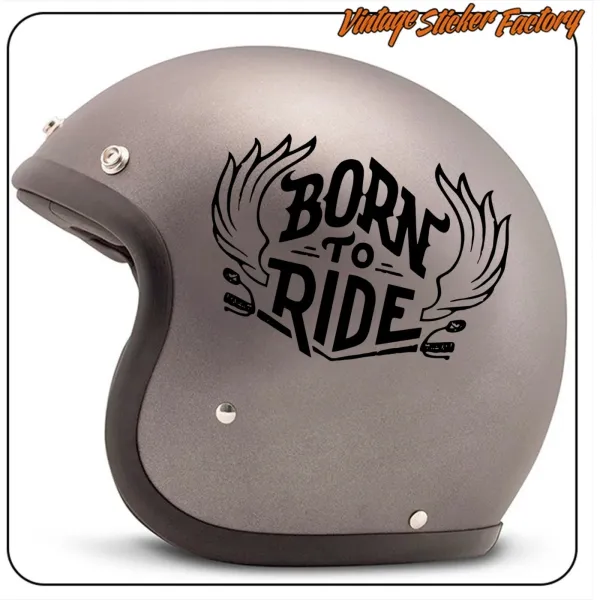 BORN TO RIDE' STICKERS.