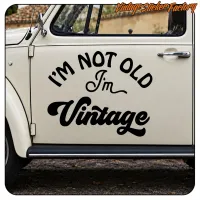 Pegatina I'M NOT OLD I'M VINTAGE. Comprar pegatinas.