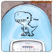 Pegatina RAWR. Comprar pegatinas.