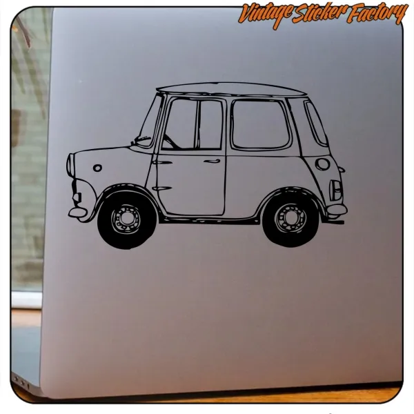 AUTOCOLLANT MINI CLASSIC. ACHETEZ DES AUTOCOLLANTS EN VINYLE.
