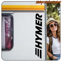 AUTOCOLLANT HYMER LOGO. ACHETEZ DES AUTOCOLLANTS EN VINYLE.