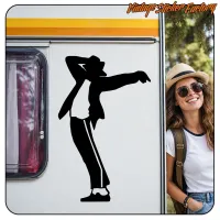 MICHAEL JACKSON 3 AUFKLEBER. KAUFEN SIE VINYLAUFKLEBER.