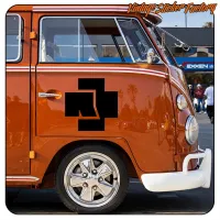 RAMMSTEIN 2 AUFKLEBER. KAUFEN SIE VINYLAUFKLEBER.
