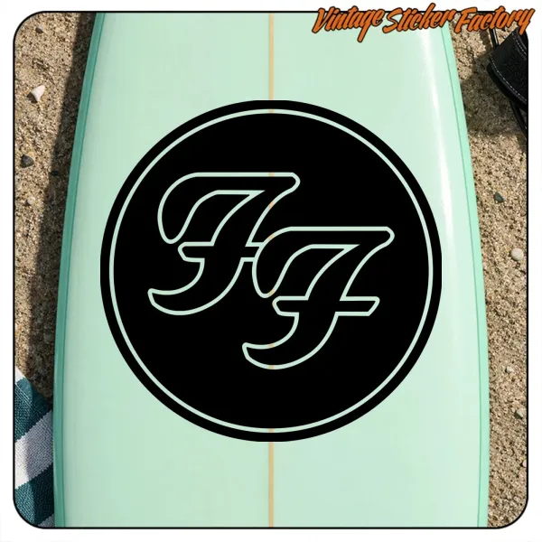 AUTOCOLLANT FOO FIGHTERS. ACHETEZ DES AUTOCOLLANTS EN VINYLE.