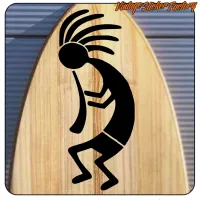 KOKOPELLI AUFKLEBER. KAUFEN SIE VINYLAUFKLEBER.