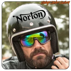 NORTON AUFKLEBER. KAUFEN SIE VINYLAUFKLEBER.