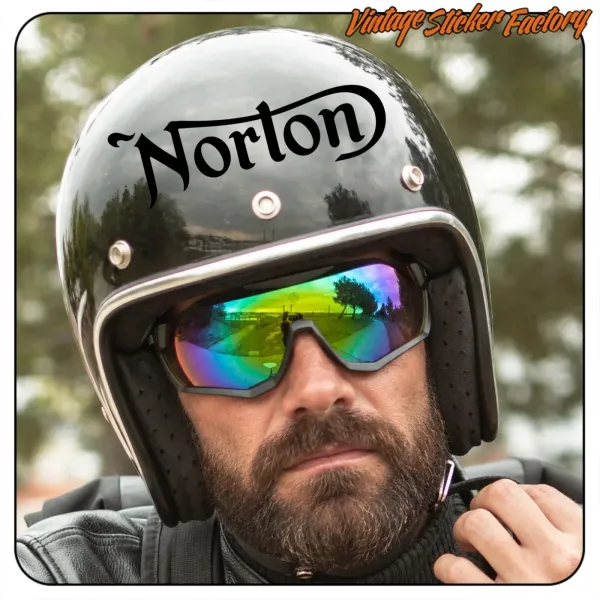 NORTON AUFKLEBER. KAUFEN SIE VINYLAUFKLEBER.