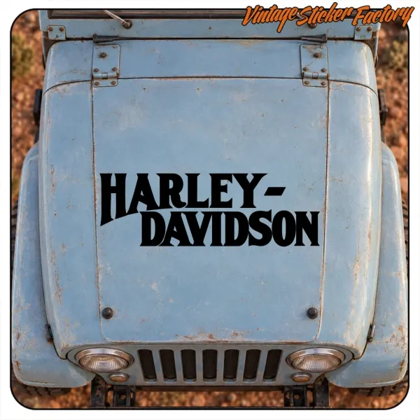 AUTOCOLLANT HARLEY DAVIDSON. ACHETEZ DES AUTOCOLLANTS EN VINYLE.