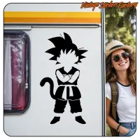 SON GOKU AUFKLEBER. KAUFEN SIE VINYLAUFKLEBER.