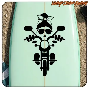PIN UP BIKE' STICKERS.