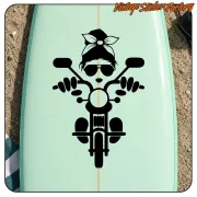 Pegatina PIN UP BIKE. Comprar pegatinas.