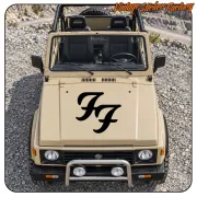 AUTOCOLLANT FOO FIGHTERS 2. ACHETEZ DES AUTOCOLLANTS EN VINYLE.