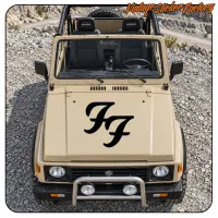FOO FIGHTERS 2 AUFKLEBER. KAUFEN SIE VINYLAUFKLEBER.