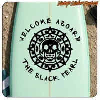 WELCOME ABOARD - THE BLACK PEARL AUFKLEBER. KAUFEN SIE VINYLAUFKLEBER.