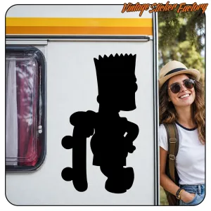 BART SIMPSON' STICKERS.