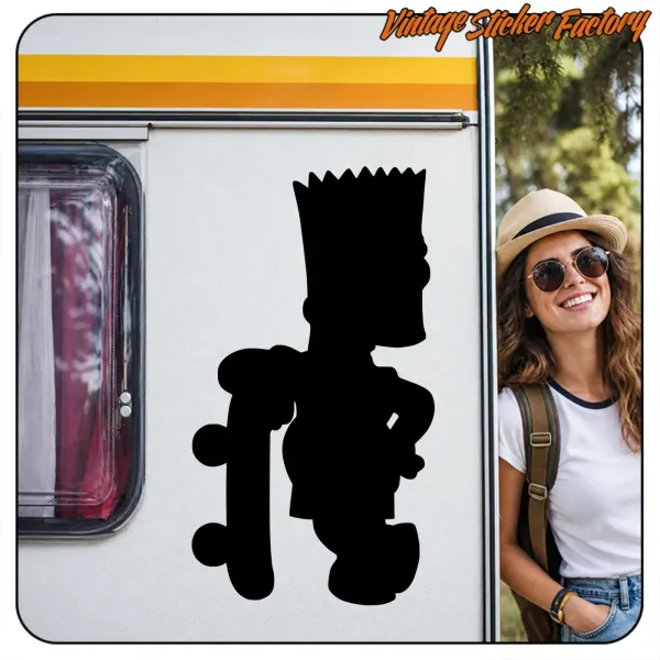 BART SIMPSON' STICKERS.