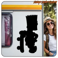 AUTOCOLLANT BART SIMPSON. ACHETEZ DES AUTOCOLLANTS EN VINYLE.