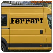 AUTOCOLLANT FERRARI. ACHETEZ DES AUTOCOLLANTS EN VINYLE.