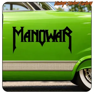 Pegatina MANOWAR. Comprar pegatinas.