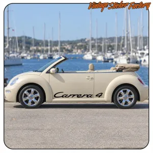 AUTOCOLLANT CARRERA 4. ACHETEZ DES AUTOCOLLANTS EN VINYLE.