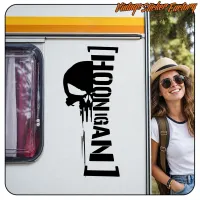 Pegatina HOONIGAN PUNISHER. Comprar pegatinas.