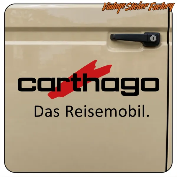 CARTHAGO DAS REISEMOBIL STICKER