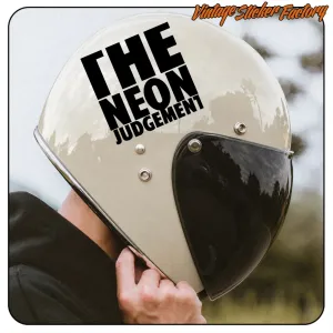 Pegatina THE NEON JUDGEMENT