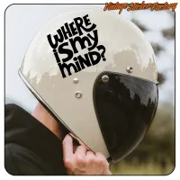 WHERE IS MY MIND AUFKLEBER. KAUFEN SIE VINYLAUFKLEBER.