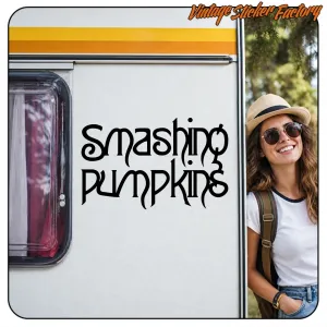 AUTOCOLLANT SMASHING PUMPKINS. ACHETEZ DES AUTOCOLLANTS EN VINYLE.