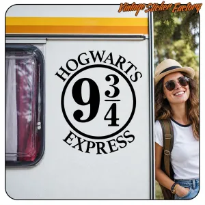 AUTOCOLLANT HOGWARTS EXPRESS. ACHETEZ DES AUTOCOLLANTS EN VINYLE.