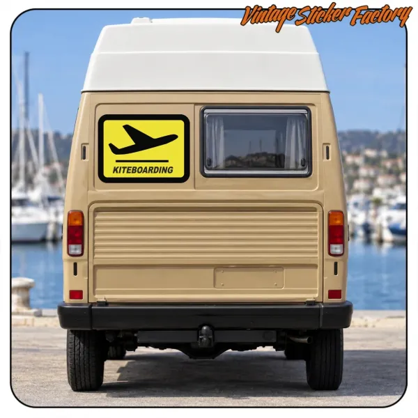 KITEBOARDING STICKER. BUY VINYL STICKERS.