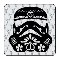 Pegatina STORM TROPPER SUGAR SKULL. Pegatinas freaks, pegatinas frikis. 2